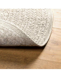 Tappeto ZIZUR Crema 230 x 160 cm Polipropilene