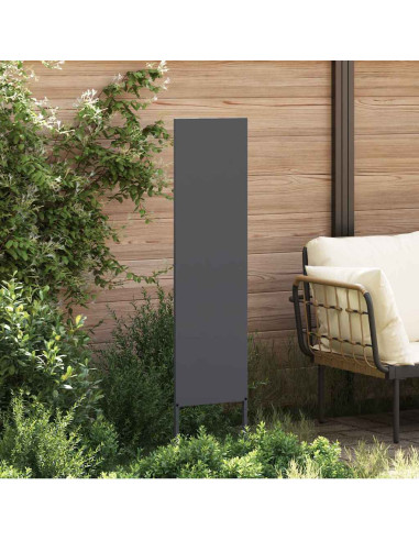 Schermo per privacy in giardino Traforo Antracite 32 x 140 cm