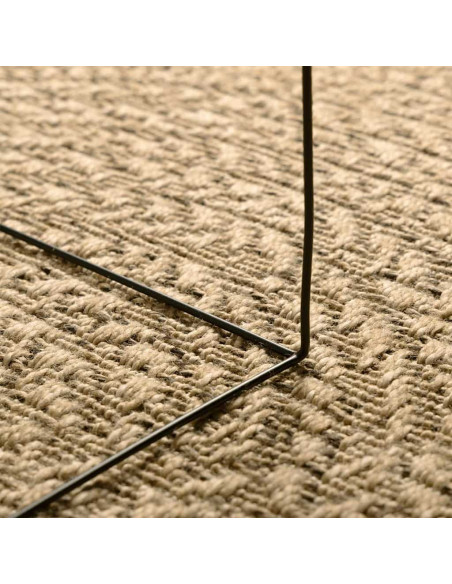 Tappeto ZIZUR Marrone 200 x 140 cm Polipropilene