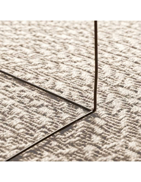 Tappeto Crema 140 x 200 cm PP
