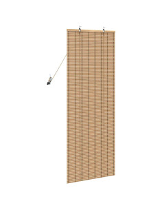 Tenda a rullo con tende Natura 60 x 160 cm Bambù