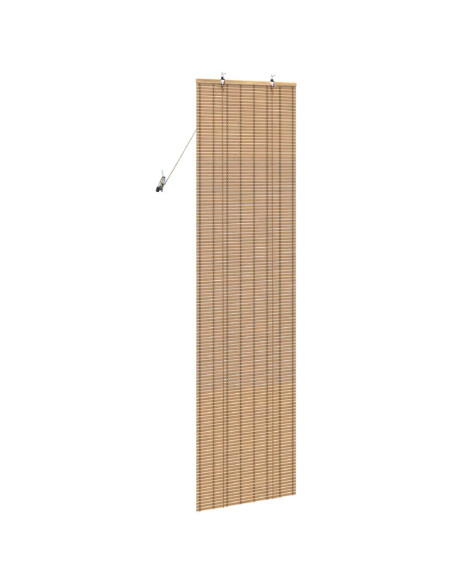 Tende e Persiane per Finestre Marrone Chiaro 60 x 160 cm