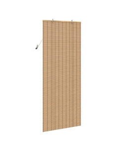 Tenda a rullo con tende Natura 80 x 220 cm Bambù
