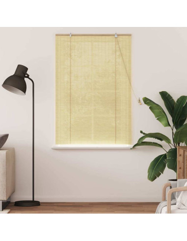 Tenda a rullo con tende Natura 120 x 160 cm Bambù