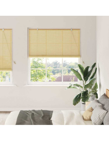 Tenda a rullo con tende Natura 140 x 220 cm Bambù