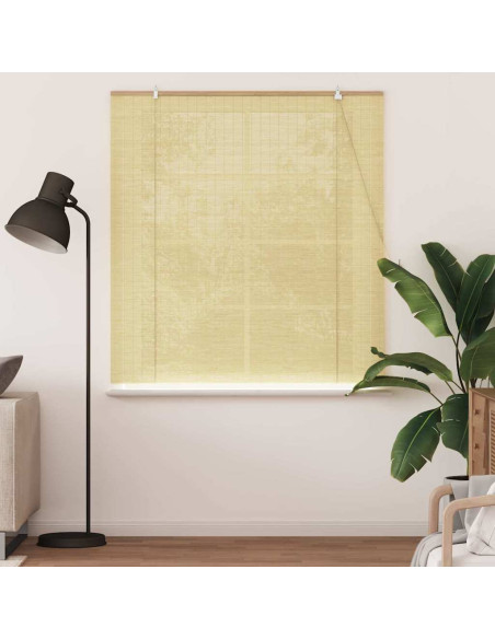 Tenda a rullo con tende Natura 150 x 160 cm Bambù