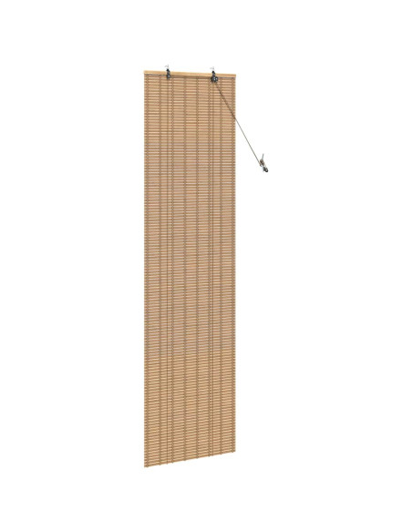Tende e Persiane per Finestre Marrone Chiaro 60 x 160 cm