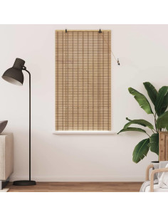 Tenda a rullo Natura 80 x 160 cm Bambù 2