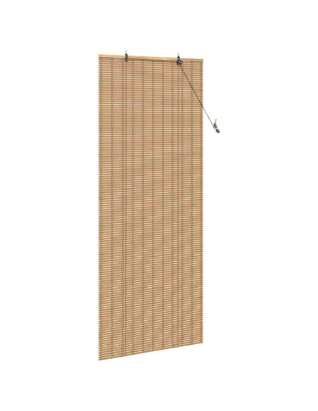 Tende e Persiane per Finestre Marrone Chiaro 100 x 220 cm