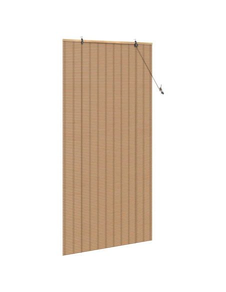 Tende e Persiane per Finestre Marrone Chiaro 120 x 220 cm