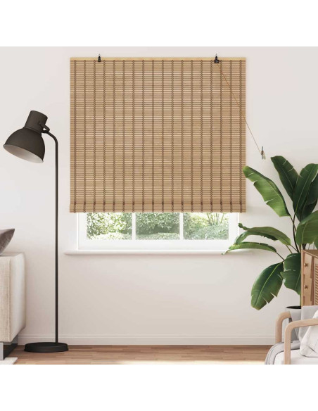Tenda a rullo con tende Natura 150 x 160 cm Bambù