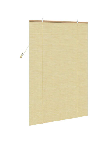 Tenda a rullo con tende Natura 110 x 160 cm Bambù