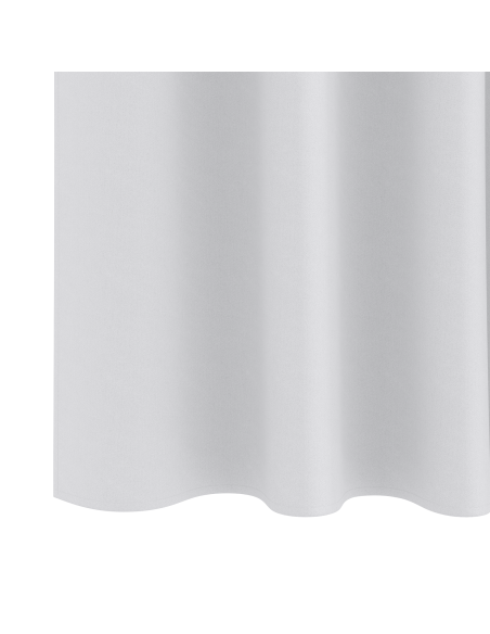 Tende con tende 2 pcs Grigio Chiaro 140 x 140 cm Poliestere