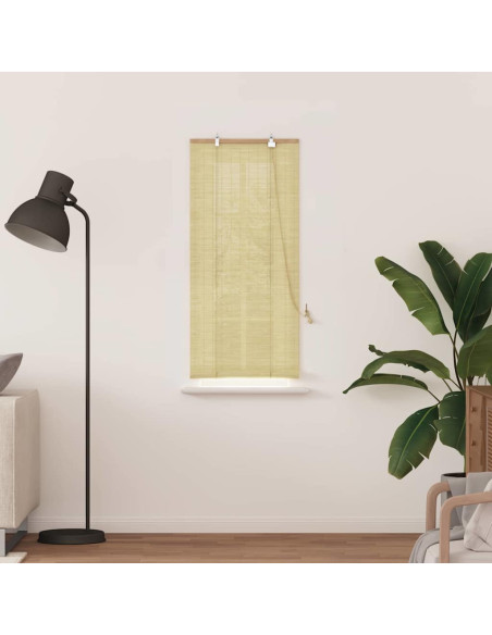 Tenda a rullo con tende Natura 60 x 160 cm Bambù