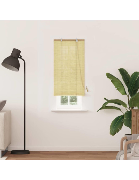 Tenda a rullo con tende Natura 60 x 220 cm Bambù