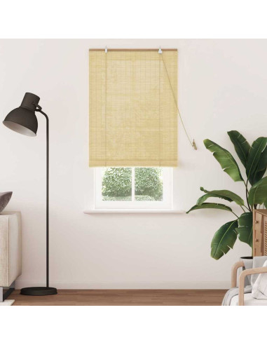 Tenda a rullo con tende Natura 90 x 220 cm Bambù