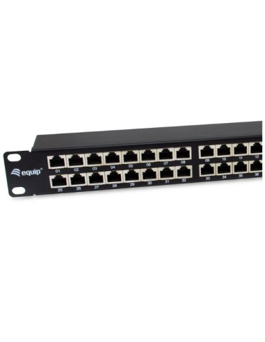 48-PORT CAT.6A SHIELDED PATCH PANEL