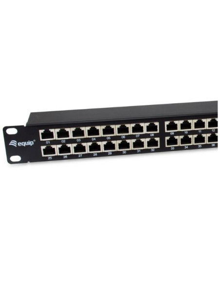 48-PORT CAT.6A SHIELDED PATCH PANEL