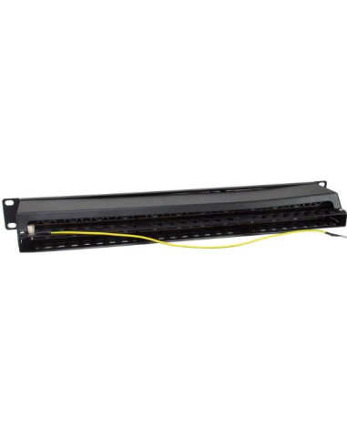 48-PORT CAT.6A SHIELDED PATCH PANEL