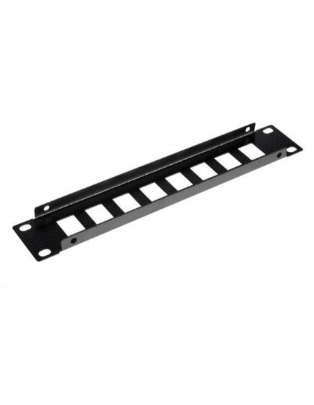 KEYSTONE PATCH PANEL 10', 1U, BLACK