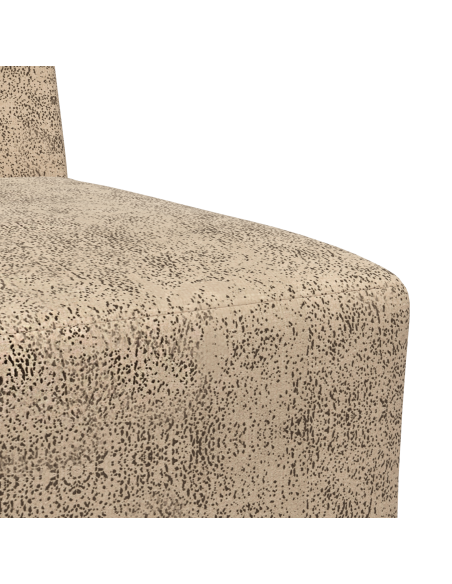 Poltrona Sofa con cuscino 2 pcs Grigio chiaro 55 cm