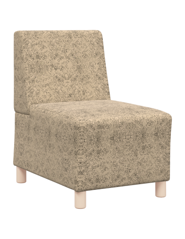 Unità di Divano Modulare Senza Braccioli 2 pcs Grigio chiaro