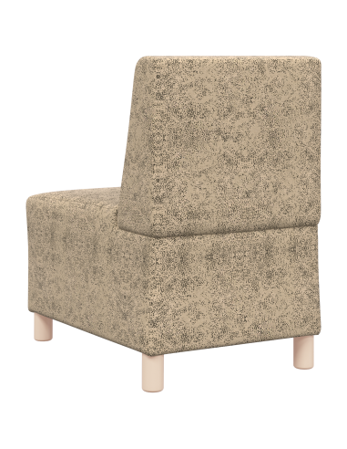 Unità di Divano Modulare Senza Braccioli 2 pcs Grigio chiaro