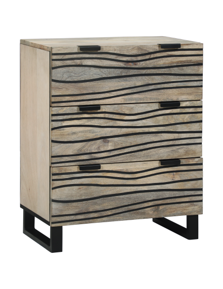 Set di mobili per il bagno 3 pcs Bianco Legno multistrato