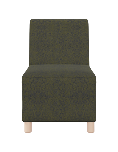 Unità di Divano Modulare Senza Braccioli 3 pcs Verde