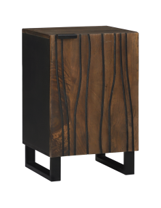 Set di mobili per il bagno 4 pcs Bianco Legno multistrato 2