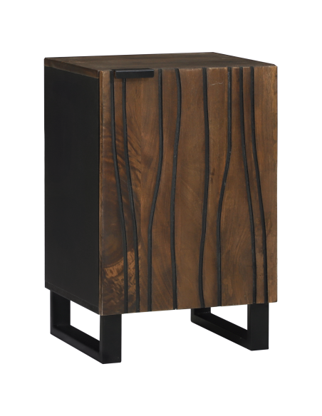 Set di mobili per il bagno 4 pcs Bianco Legno multistrato