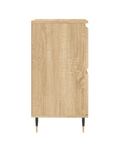 Credenze 3 pz Rovere Sonoma in Legno Multistrato 2