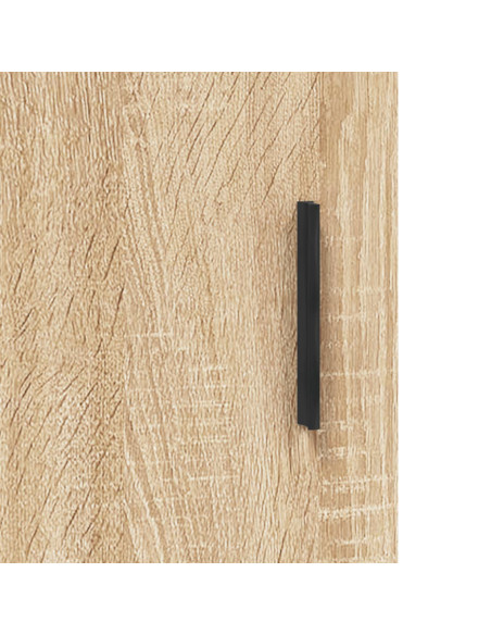 Credenza Rovere Sonoma 90x34x80 cm in Legno Multistrato