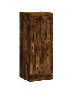 Credenza Rovere Fumo 34,5x34x180 cm in Legno Multistrato 2