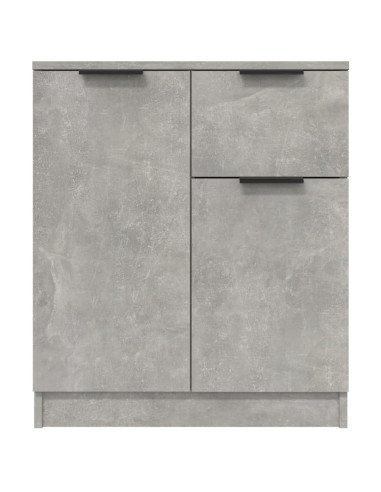 Credenza Grigio Cemento 60x30x70 cm in Legno Multistrato
