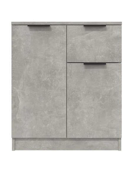 Credenza Grigio Cemento 60x30x70 cm in Legno Multistrato