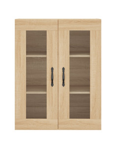 Mobile a Parete Rovere Sonoma 69,5x34x90 cm Legno Multistrato