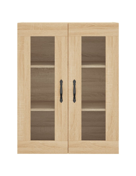 Mobile a Parete Rovere Sonoma 69,5x34x90 cm Legno Multistrato