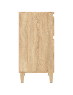 Comodino Rovere Sonoma 40x35x70 cm