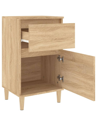 Comodino Rovere Sonoma 40x35x70 cm