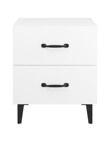 Comodino Bianco 40x35x47,5 cm