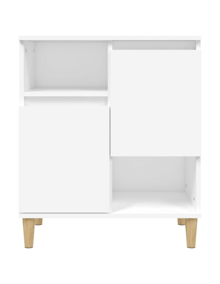 Credenze 3pz Bianche 60x35x70 cm in Legno Multistrato