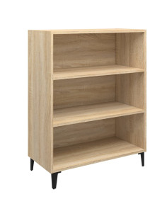 Credenza Rovere Sonoma 69,5x32,5x90 cm in Legno Multistrato