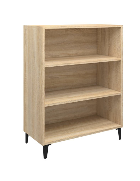 Credenza Rovere Sonoma 69,5x32,5x90 cm in Legno Multistrato