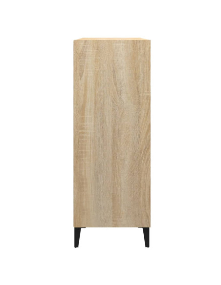 Credenza Rovere Sonoma 69,5x32,5x90 cm in Legno Multistrato
