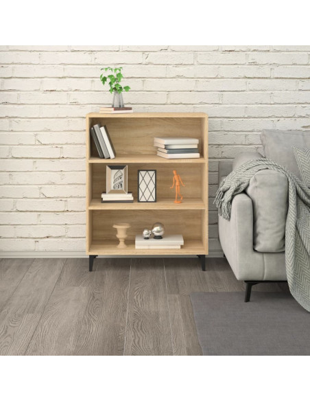Credenza Rovere Sonoma 69,5x32,5x90 cm in Legno Multistrato