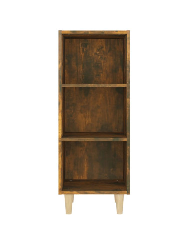 Credenza Rovere Fumo 34,5x32,5x90 cm in Legno Multistrato