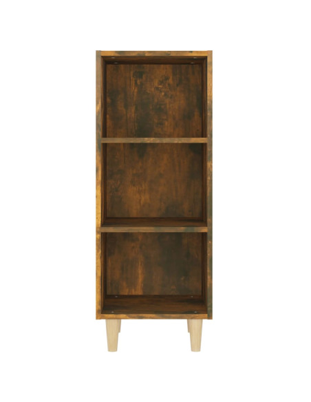 Credenza Rovere Fumo 34,5x32,5x90 cm in Legno Multistrato