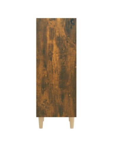 Credenza Rovere Fumo 34,5x32,5x90 cm in Legno Multistrato