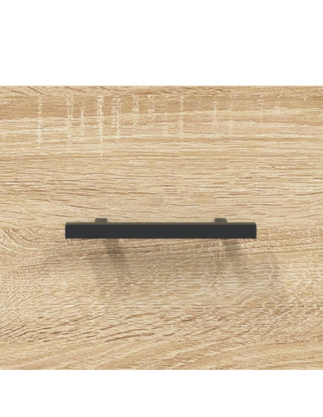 Comodino a Muro Rovere Sonoma 35x35x20 cm